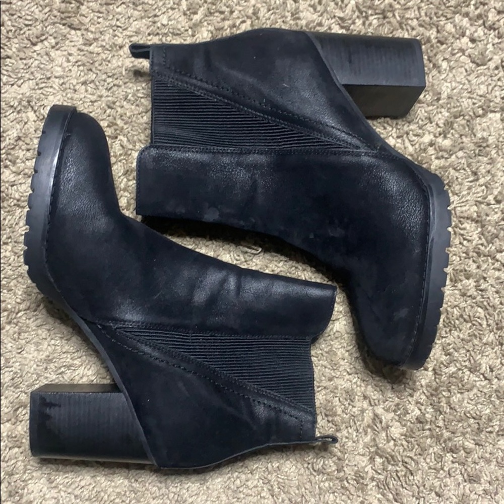 Black booties